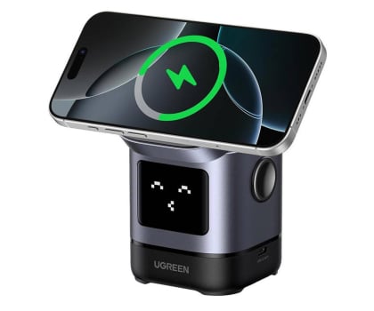 Ładowarka do smartfonów UGREEN Ładowarka 2w1 Uno do Apple iPhone AirPods Watch +kabel USB-C
